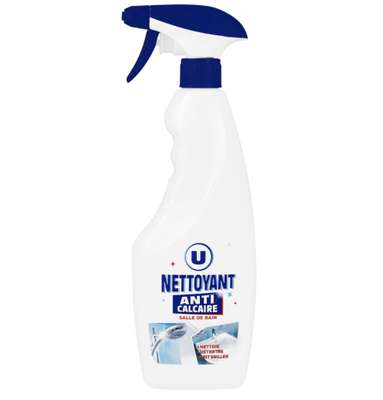 Nettoyant anti-calcaire salle de bain, U 750 ml)