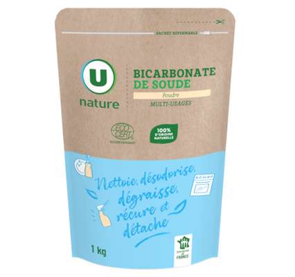 Bicarbonate de soude, U Nature (1kg)