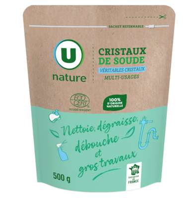 Cristaux de soude, U Nature (500 g)