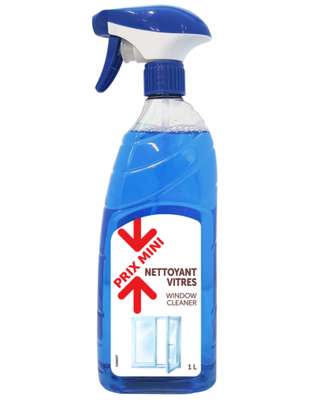 Nettoyant vitres spray, Prix Mini (1 l)