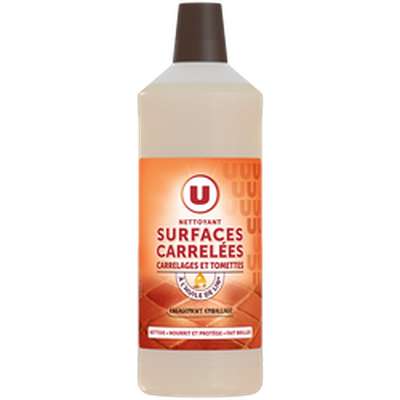 Nettoyant surfaces carrelées et tomettes, U (1 L)