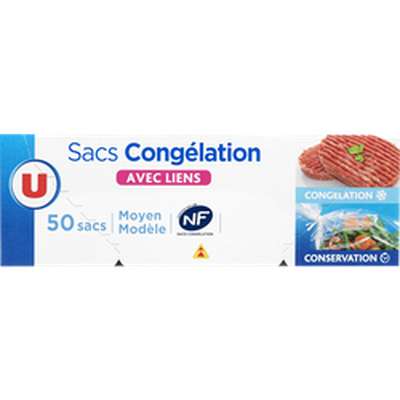 Sacs congélations lien classique - moyen modèle, U (x 50)