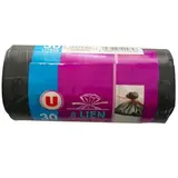 Sacs poubelle 100% recyclé lien classique, U (20 x 30L)