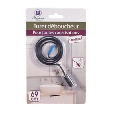 Furet flexible déboucheur, U MAISON