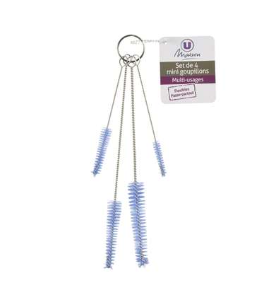 Mini goupillons, U MAISON (x 4)