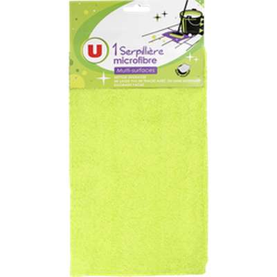 Serpillière en microfibre multi-surfaces, U (x 1)