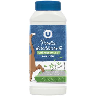 Poudre désodorisante pour litière, U (750 g)