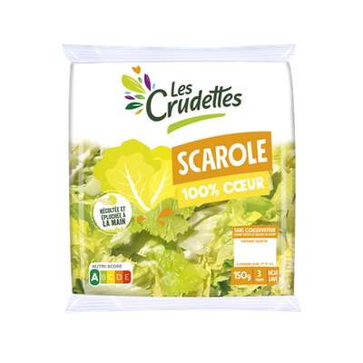Salade scarole, Les Crudettes (150 g)