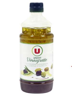 Sauce vinaigrette au vinaigre balsamique et à l'huile d'olive 10%, U (55 cl)