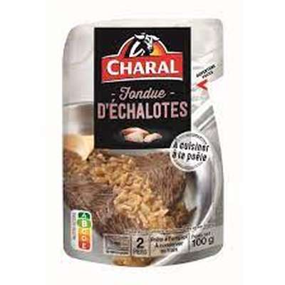 Sauce fondue d'échalotes, Charal (100 g)
