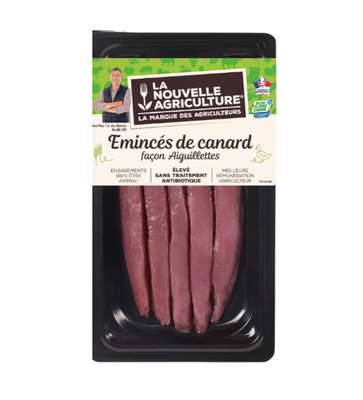Émincés de canard façon aiguillettes, La Nouvelle Agriculture (200 g)