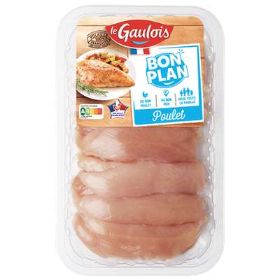 Aiguillettes poulet blanc, Le Gaulois (400 g)