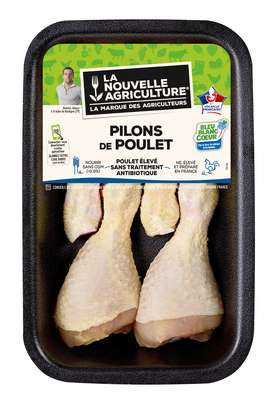 Pilons de poulet, La Nouvelle Agriculture (x 4, 400 g)