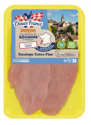 Escalopes de dinde extra fines, Douce France (x 2, 200 g)