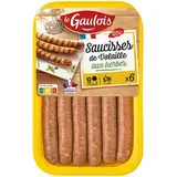 Saucisse de volailles aux herbes, Le Gaulois (x 6, 300 g)