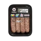 Saucisse de Toulouse aux herbes nouvelle agriculture, U (500 g)