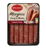 Merguez boeuf et mouton, Bigard  (6 x 330 g)