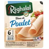 Blanc de poulet halal, Reghalal (6 tranches, 240 g)