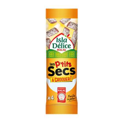 Petits secs à croquer halal, Isla Delice ( x 4, 160 g)