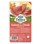 Salami de dinde, Isla Délice (x 12 tranches, 140 g)