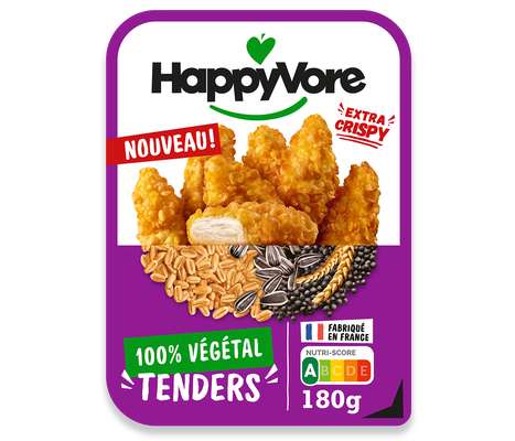 Tenders végétaux & gourmands, Happyvore (180 g)