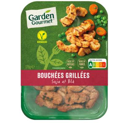 Bouchées grillées soja et blé, Garden Gourmet (175 g)