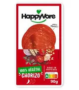 Chorizo végétal & gourmand, HappyVore (90 g)