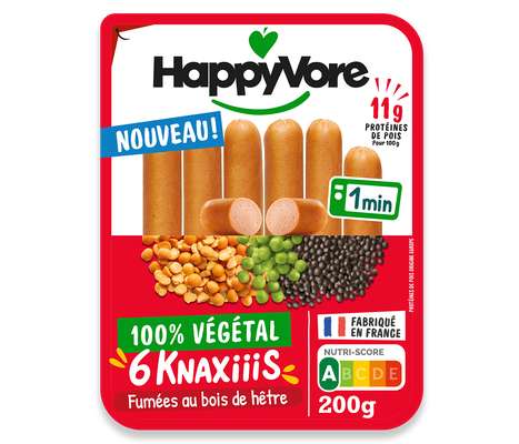 Knaxis végétales & gourmandes, Happyvore (x 6, 200 g)