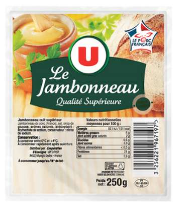 Jambonneau qualité supérieure, U (250 g)