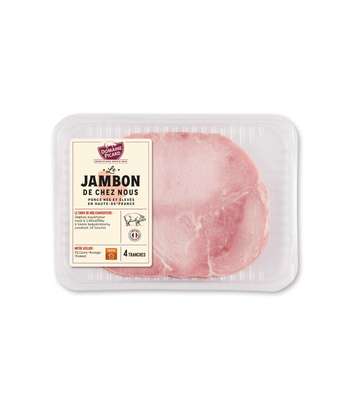 Jambon supérieur cuit à l'étouffé, Domaine Picard (4 tranches, 240 g)