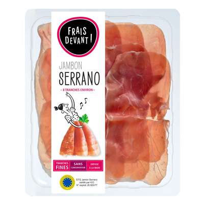 Jambon Serrano, Frais Devant (100 g)