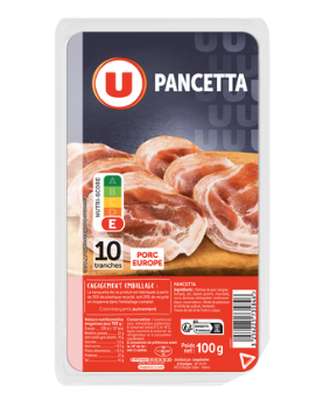Pancetta, U (x 10, 100 g)
