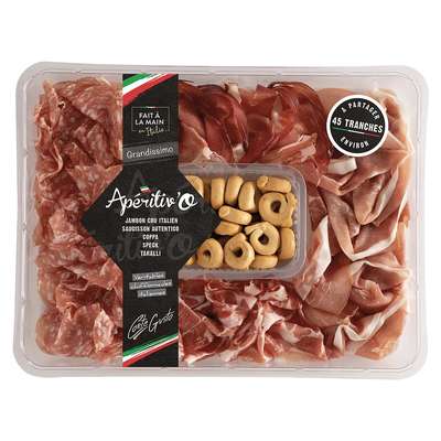 Plateau de chiffonnade grandissimo, Apéritiv'O (340 g)