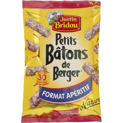 Petits Bâtons de Berger, Justin Bridou (160 g)