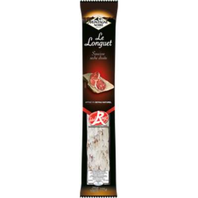 Saucisse sèche droite Label Rouge, Montagne Noire (225 g)