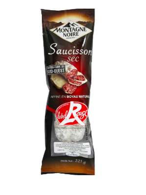 Saucisson sec Label Rouge, Montagne Noire (225 g)