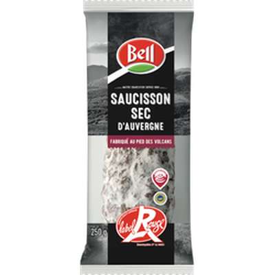 Saucisson sec d'Auvergne IGP Label Rouge, Bell (250 g)