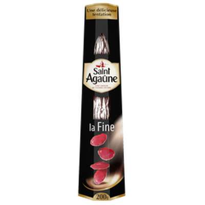 Saucisse sèche La Fine, Saint Agaune (200 g)