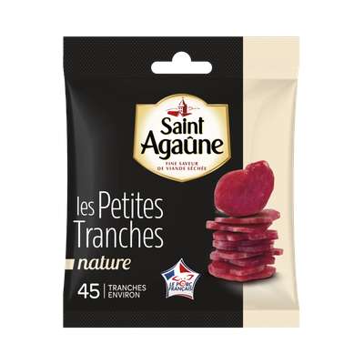 Les p'tites tranches de saucisson nature, Saint Agaune (70 g)