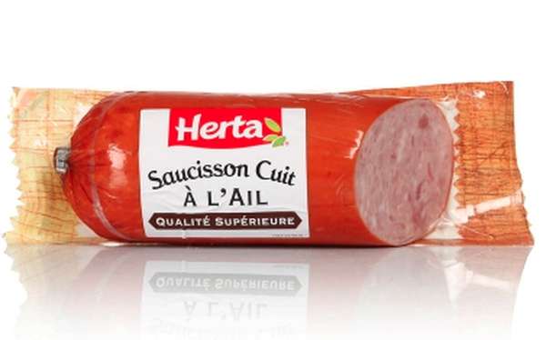 Saucisson d'Alsace à l'ail, Herta (300 g)