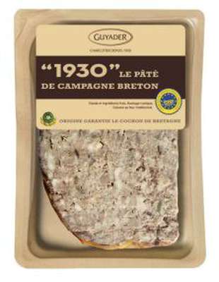 "1930" Pâté de campagne Breton IGP, Guyader (160 g)