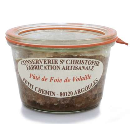 Pâté de foie de volaille, Conserverie Saint Christophe (270 g)