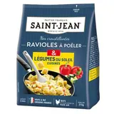 Ravioles à poêler  fromages et légumes du soleil rissolés, Saint Jean (310 g)