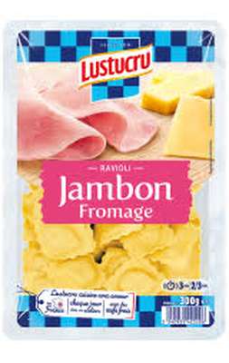Ravioli jambon fromage, Lustucru  (300 g)