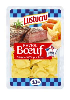 Ravioli bœuf/oignons, Lustucru (300 g)