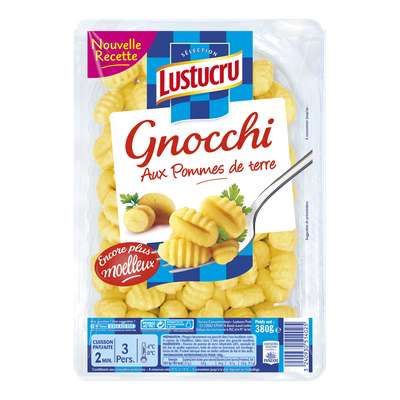 Gnocchi aux pommes de terre, Lustucru (390 g)