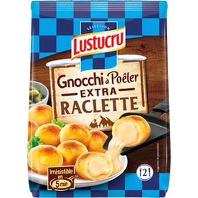 Gnocchi à poêler Raclette, Lustucru (280 g)