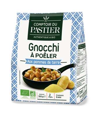 Gnocchi à poêler BIO, Comptoir du Pastier (300 g)