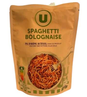 Spaghetti Bolognaise, U (250 gr)