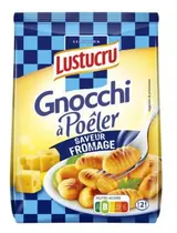 Gnocchi à poêler au fromage, Lustucru (300 g)